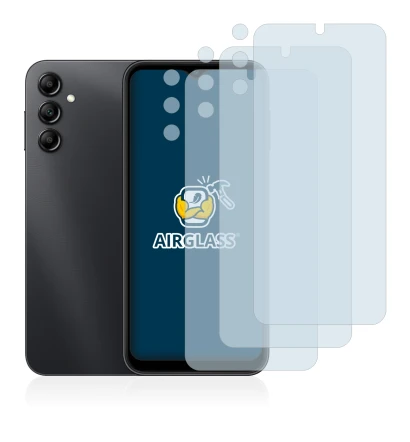 Image de l'appareil Samsung Galaxy A14 5G (Avant+Caméra) avec une grande variété de protections d'écran.