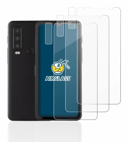 Image de l'appareil Caterpillar Cat S75 (Avant+Caméra) avec une grande variété de protections d'écran.