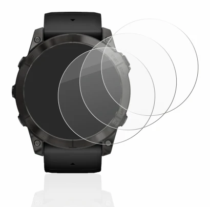 Image de l'appareil Garmin Epix Pro (Gen 2) (51 mm) avec une grande variété de protections d'écran.