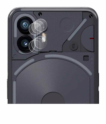 Image de l'appareil Nothing Phone (2) (Caméra UNIQUEMENT) avec une grande variété de protections d'écran.