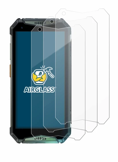 Image de l'appareil Ulefone Armor 20WT avec une grande variété de protections d'écran.