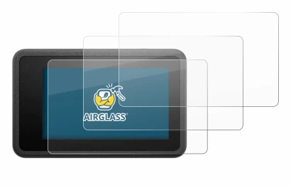 Image de l'appareil DJI Osmo Action 4 avec une grande variété de protections d'écran.