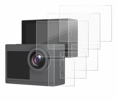 Image de l'appareil Akaso Brave 4 Pro avec une grande variété de protections d'écran.