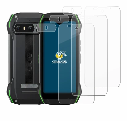 Image de l'appareil Blackview N6000 (Avant+Caméra) avec une grande variété de protections d'écran.