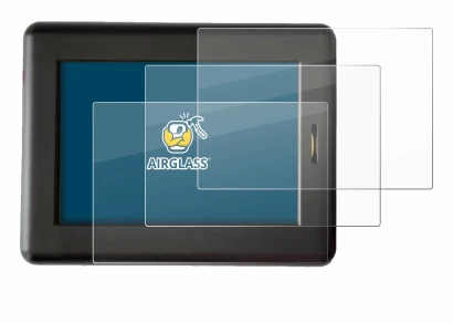 Image de l'appareil XC Tracer Maxx II avec une grande variété de protections d'écran.