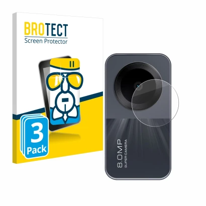 Face avant d’un emballage produit avec le logo de la marque BROTECT. À côté, l’appareil Xiaomi Redmi Pad SE (Caméra UNIQUEMENT