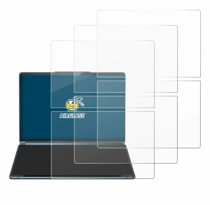 Image de l'appareil Lenovo Yoga Book 9i Gen 9 avec une grande variété de protections d'écran.