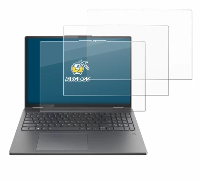 Image de l'appareil Lenovo Yoga 7i 2-in-1 Gen 9 16" avec une grande variété de protections d'écran.