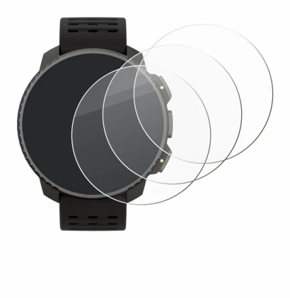 Image de l'appareil Suunto Vertical Solar avec une grande variété de protections d'écran.