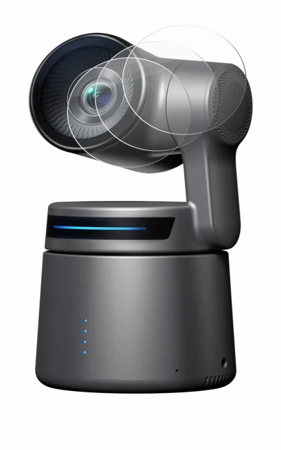 Image de l'appareil OBSBOT Tail Air avec une grande variété de protections d'écran.