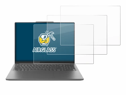 Image de l'appareil Lenovo Yoga Pro 9i Gen 9 16" Non-Touch avec une grande variété de protections d'écran.