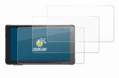 Image de l'appareil Interphone RideSync Sync55 avec une grande variété de protections d'écran.