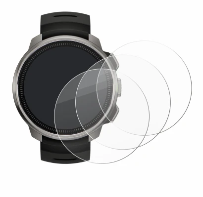 Image de l'appareil Suunto Ocean avec une grande variété de protections d'écran.