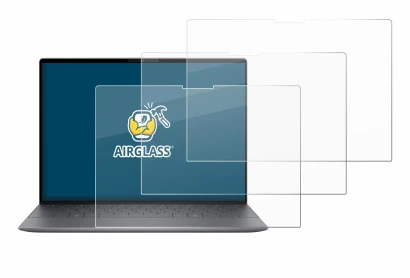 Image de l'appareil Dell XPS 13 9345 avec une grande variété de protections d'écran.