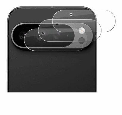 Image de l'appareil Google Pixel 9 Pro XL (Caméra UNIQUEMENT) avec une grande variété de protections d'écran.