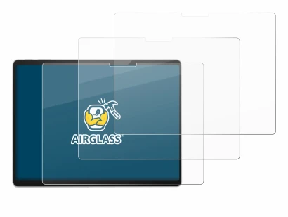 Image de l'appareil Microsoft Surface Pro 11 avec une grande variété de protections d'écran.