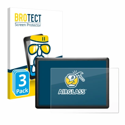 Face avant d’un emballage produit avec le logo de la marque BROTECT. À côté, l’appareil Wacom One S CTL-472-S est représenté a