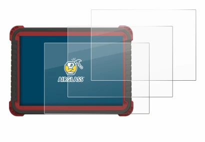 Image de l'appareil Thinktool Master 2 avec une grande variété de protections d'écran.