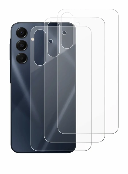 Image de l'appareil Samsung Galaxy A16 5G (Arrière) avec une grande variété de protections d'écran.