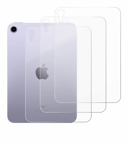 Image de l'appareil Apple iPad Mini 7 WiFi 2024 (Arrière) avec une grande variété de protections d'écran.