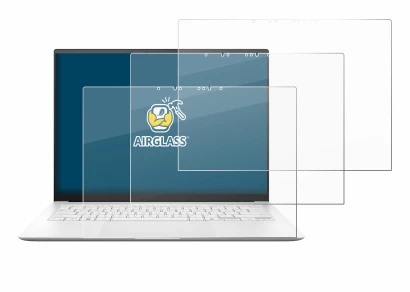 Image de l'appareil ASUS ZenBook S 14 UX5406 avec une grande variété de protections d'écran.