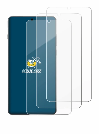 Image de l'appareil OnePlus 13 avec une grande variété de protections d'écran.