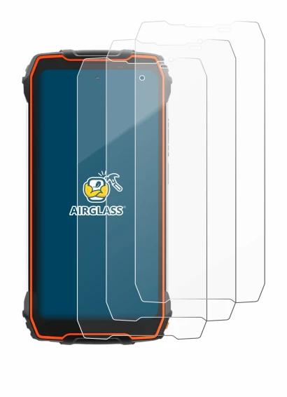 Image de l'appareil Blackview Oscal Pilot 1 avec une grande variété de protections d'écran.