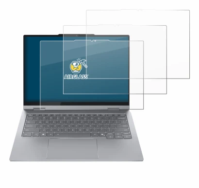 Image de l'appareil Lenovo ThinkBook 14 2-in-1 Gen 5 avec une grande variété de protections d'écran.