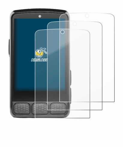 Image de l'appareil Wahoo Elemnt Roam V3 avec une grande variété de protections d'écran.