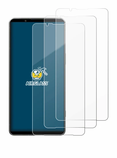 Image de l'appareil Sony Xperia 1 VII avec une grande variété de protections d'écran.