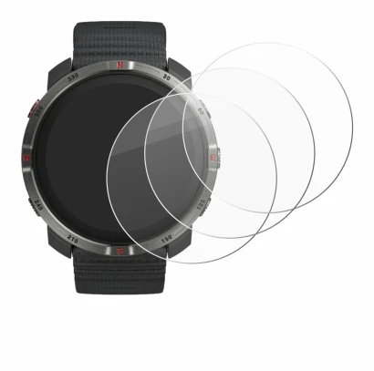 Image de l'appareil Polar Grit X2 avec une grande variété de protections d'écran.