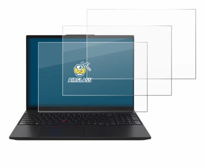 Image de l'appareil Lenovo ThinkPad L16 Gen 2 avec une grande variété de protections d'écran.