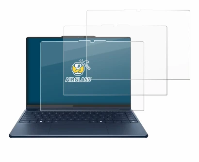 Image de l'appareil Lenovo Yoga Pro 9i Gen 10 Aura Edition 16" Touch avec une grande variété de protections d'écran.
