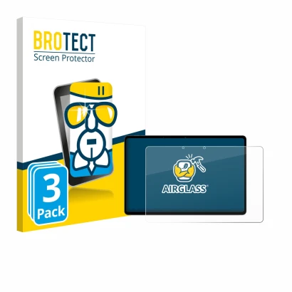 Face avant d’un emballage produit avec le logo de la marque BROTECT. À côté, l’appareil OnePlus Pad Lite est représenté avec l