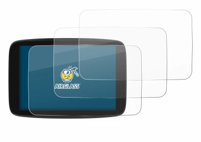 Image de l'appareil TomTom Go Navigator 7 (2ème génération) avec une grande variété de protections d'écran.