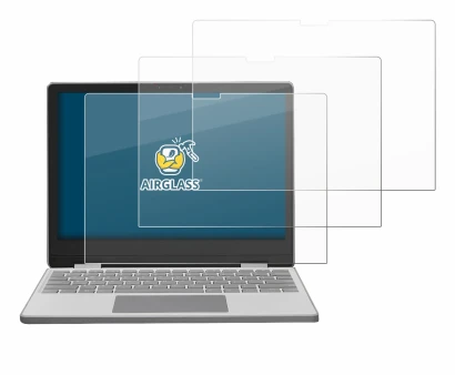 Image de l'appareil Framework Laptop 12 avec une grande variété de protections d'écran.