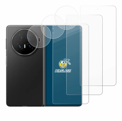 Image de l'appareil Honor Magic V5 (Avant+Caméra) avec une grande variété de protections d'écran.