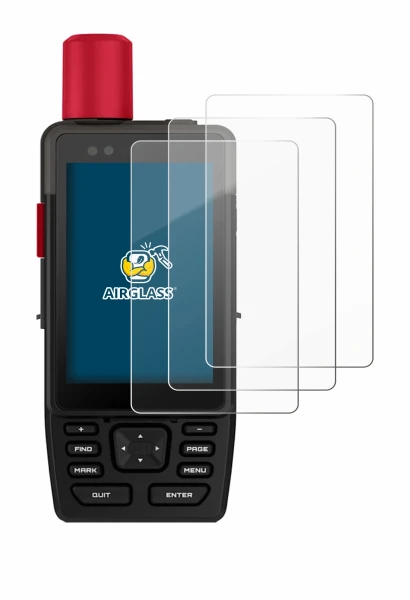 Image de l'appareil Garmin GPSMAP H1i Plus avec une grande variété de protections d'écran.
