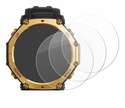 Image de l'appareil Huami Amazfit T-Rex 3 Pro (48 mm) avec une grande variété de protections d'écran.