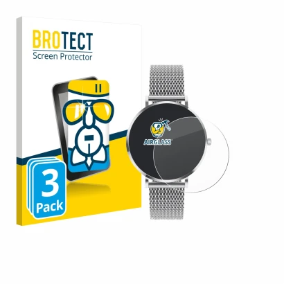 Face avant d’un emballage produit avec le logo de la marque BROTECT. À côté, l’appareil Pireware Amory 5 Mini est représenté a