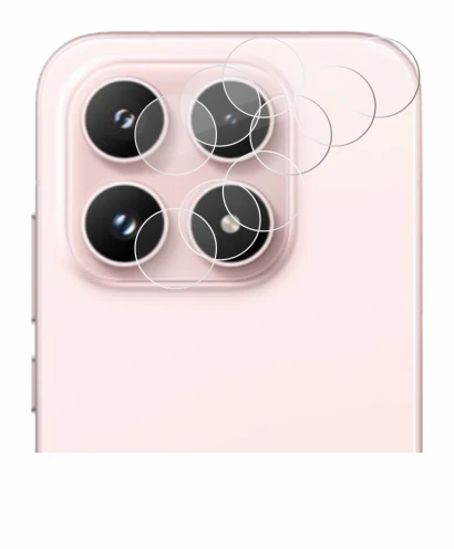 Image de l'appareil Xiaomi 17 (Caméra UNIQUEMENT) avec une grande variété de protections d'écran.