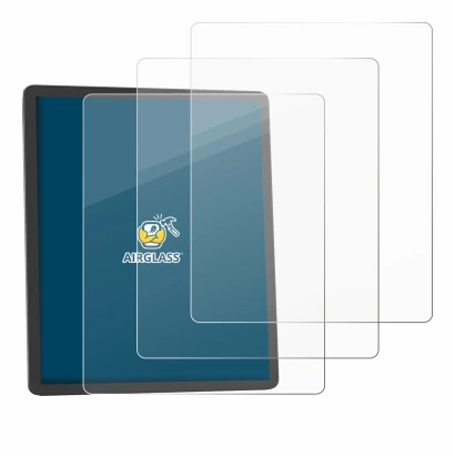 Image de l'appareil Amazon Kindle Scribe 2025 avec une grande variété de protections d'écran.