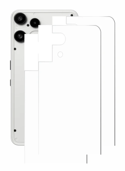 Image de l'appareil Nothing Phone (3a) Lite (Arrière) avec une grande variété de protections d'écran.