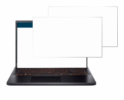 Image de l'appareil Acer Nitro V 15 avec une grande variété de protections d'écran.