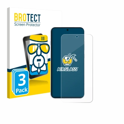 Face avant d’un emballage produit avec le logo de la marque BROTECT. À côté, l’appareil Oppo Find X8s 4G est représenté avec l