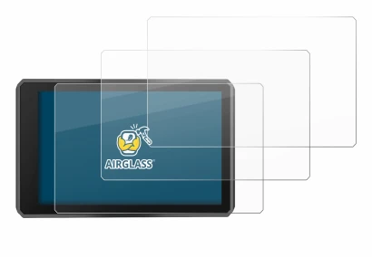 Image de l'appareil Garmin zumo XT3 4.7" avec une grande variété de protections d'écran.