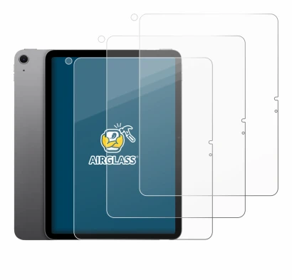 Image de l'appareil Apple iPad Air 13" M3 2025 (Avant+Caméra) avec une grande variété de protections d'écran.