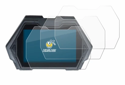 Image de l'appareil Kukirin G3 Pro avec une grande variété de protections d'écran.