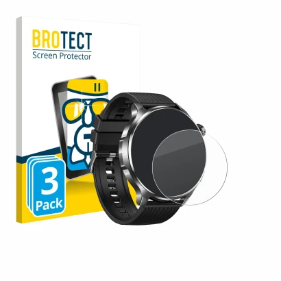 Face avant d’un emballage produit avec le logo de la marque BROTECT. À côté, l’appareil SLOKSFil I136 1.52" est représenté ave