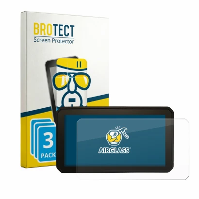 Face avant d’un emballage produit avec le logo de la marque BROTECT. À côté, l’appareil Interphone Sync55B est représenté avec